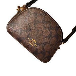 Coach Mini Serena Leather Crossbody